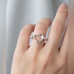 Tiffany & Co. Open Heart Ring